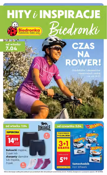 Leidinio virselis: Biedronka akcijų leidinys (Galioja nuo 04-07 iki 04-22)