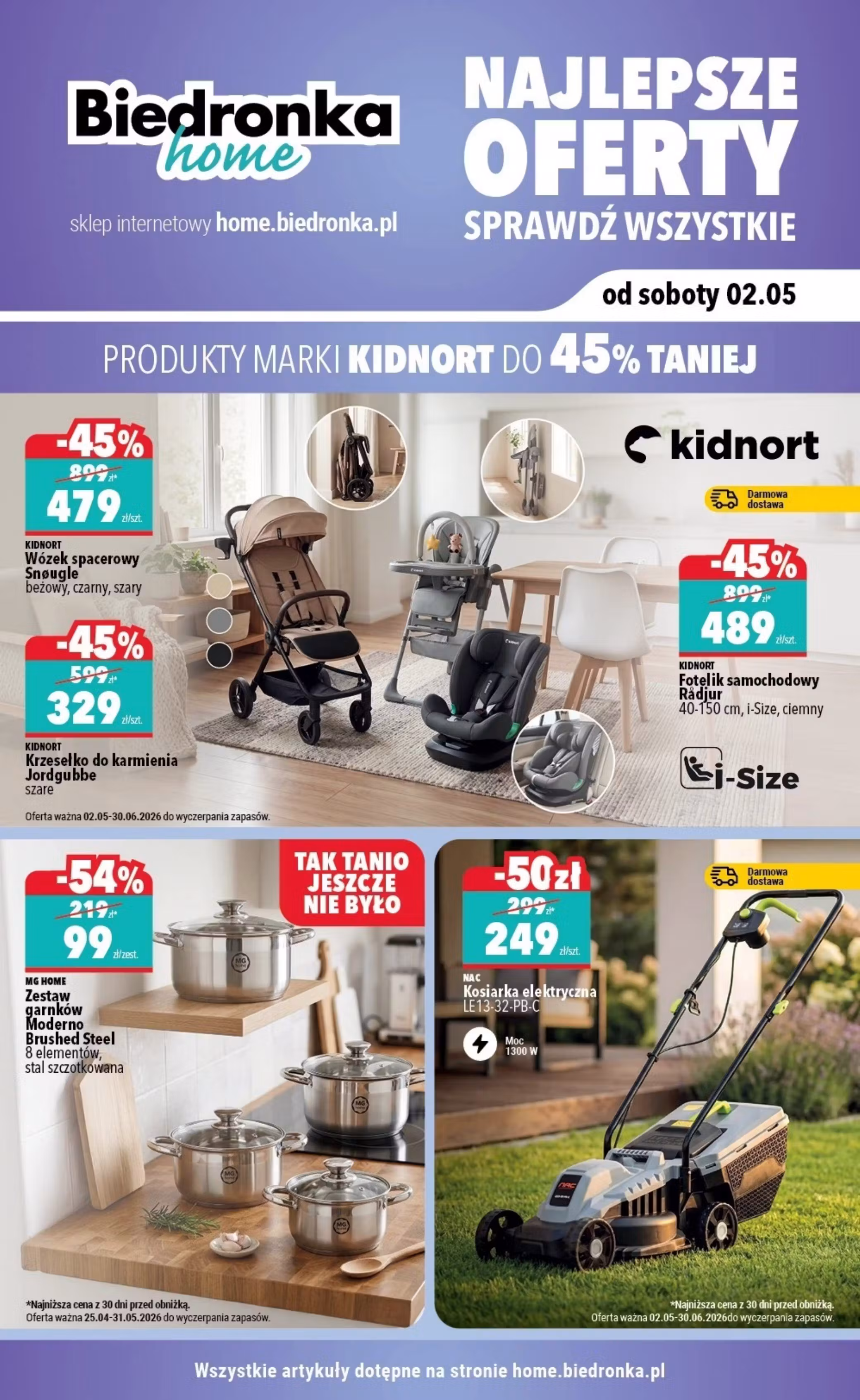 Leidinio perziura: Biedronka akcijų leidinys Nr. 2 (Galioja nuo 2026-05-02 iki 2026-05-31)