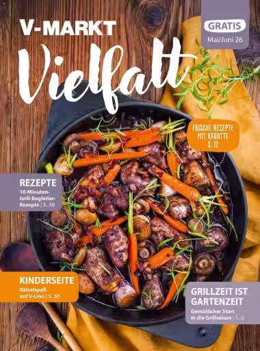 Leidinio virselis: Mix Markt Fleisch akcijų leidinys (Galioja nuo 2026-05-01 iki 2026-06-30)
