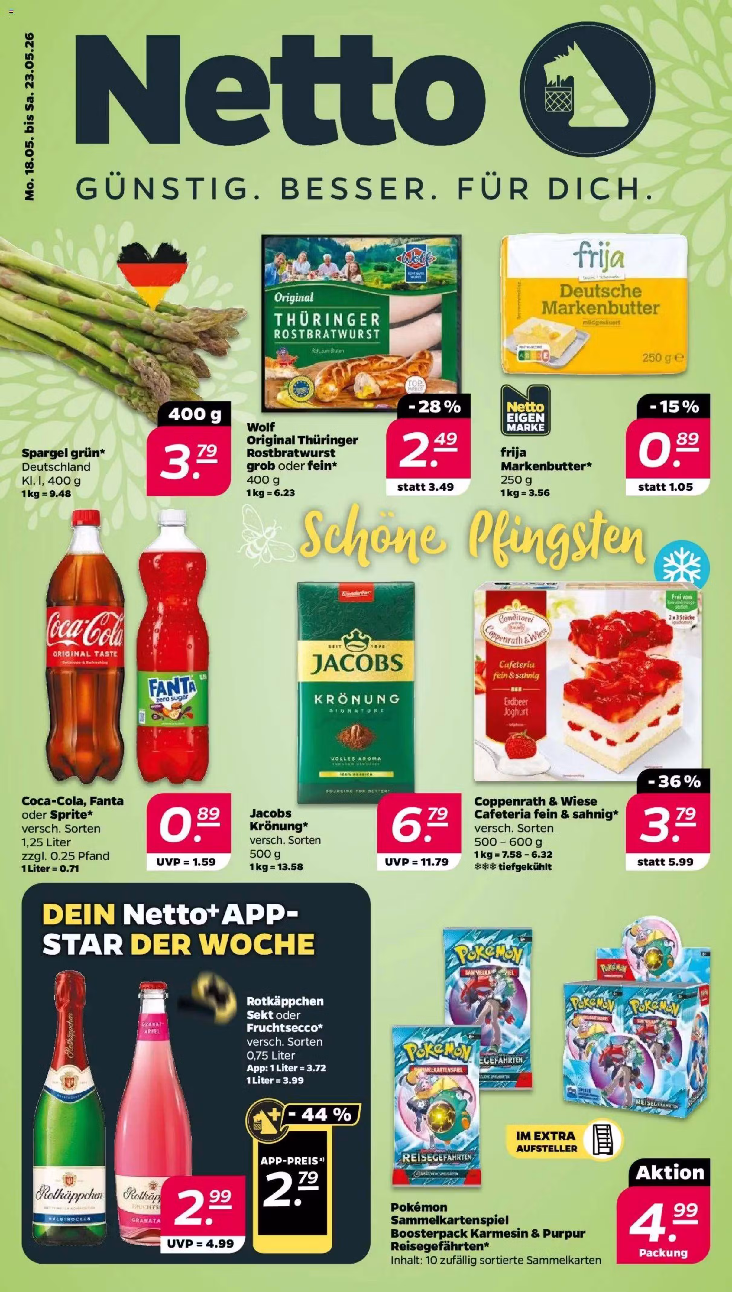 Leidinio perziura: Netto akcijų leidinys Nr. 1 (Galioja nuo 2026-05-18 iki 2026-05-23)