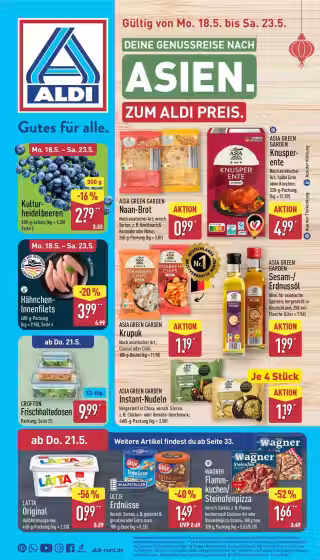 Brochure cover: Aldi Nord promotions leaflet Nr. 2 (Valid from 2026-05-18 to 2026-05-23)