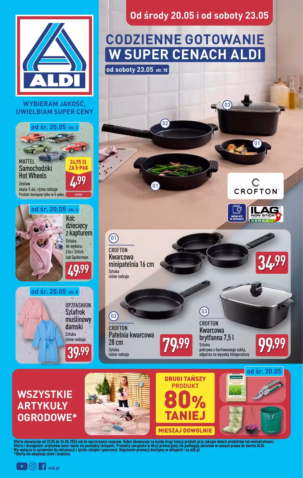 Leidinio perziura: Aldi akcijų leidinys (Galioja nuo 2026-05-20 iki 2026-05-26)
