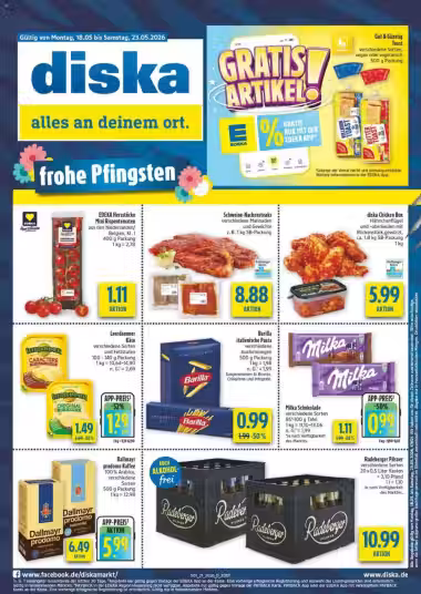Leidinio virselis: Diska akcijų leidinys Nr. 1 (Galioja nuo 2026-05-18 iki 2026-05-23)