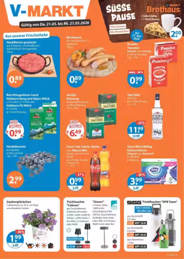 Leidinio virselis: Mix Markt Fleisch akcijų leidinys Nr. 2 (Galioja nuo 2026-05-21 iki 2026-05-27)