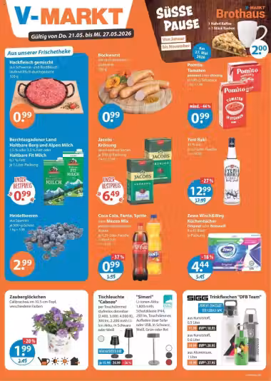 Leidinio virselis: Mix Markt Fleisch akcijų leidinys Nr. 3 (Galioja nuo 2026-05-21 iki 2026-05-27)