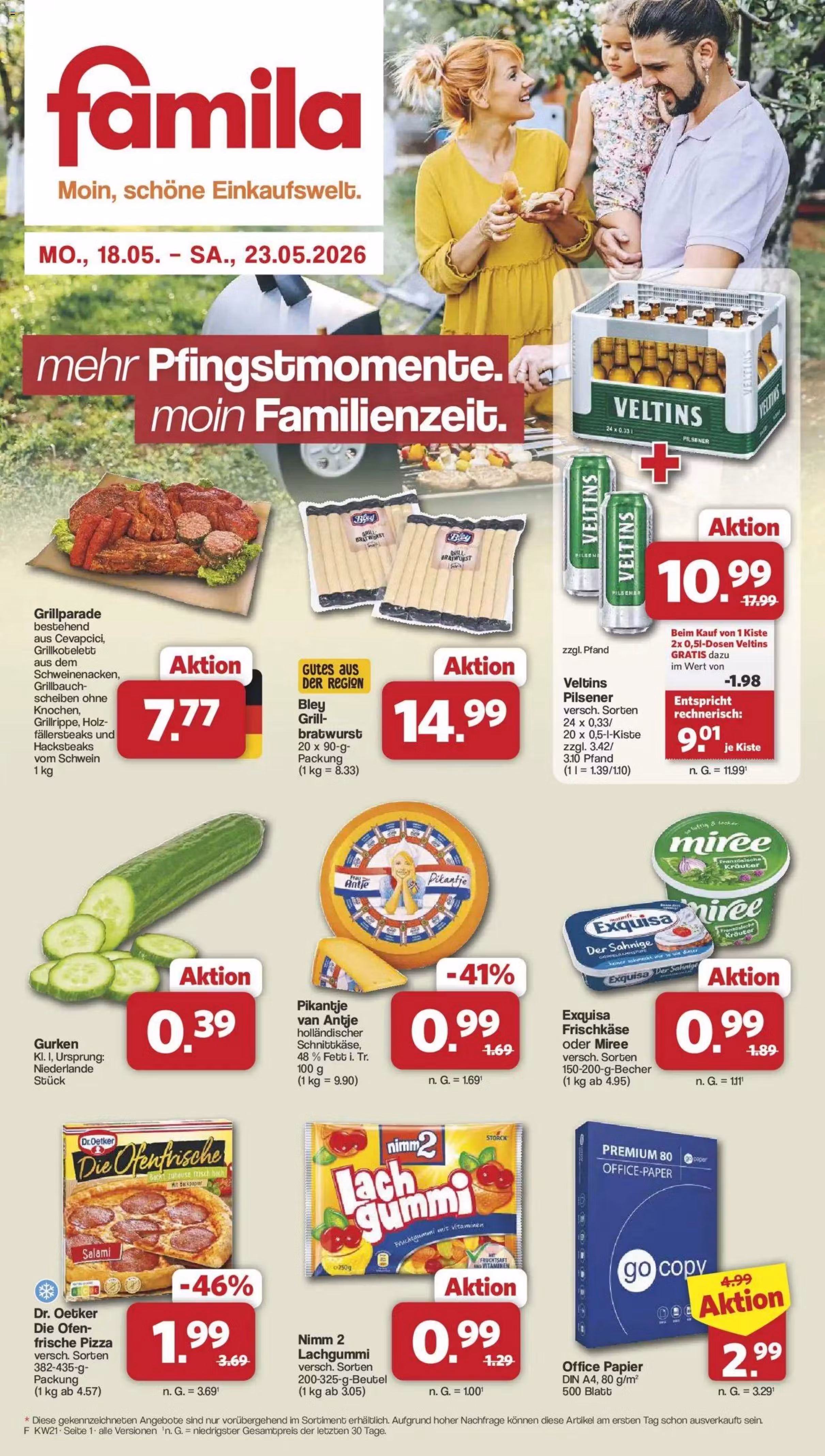 Leidinio perziura: Famila akcijų leidinys Nr. 2 (Galioja nuo 2026-05-18 iki 2026-05-23)
