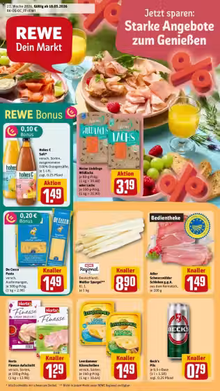 Leidinio virselis: Rewe akcijų leidinys Nr. 2 (Galioja nuo 2026-05-18 iki 2026-05-24)