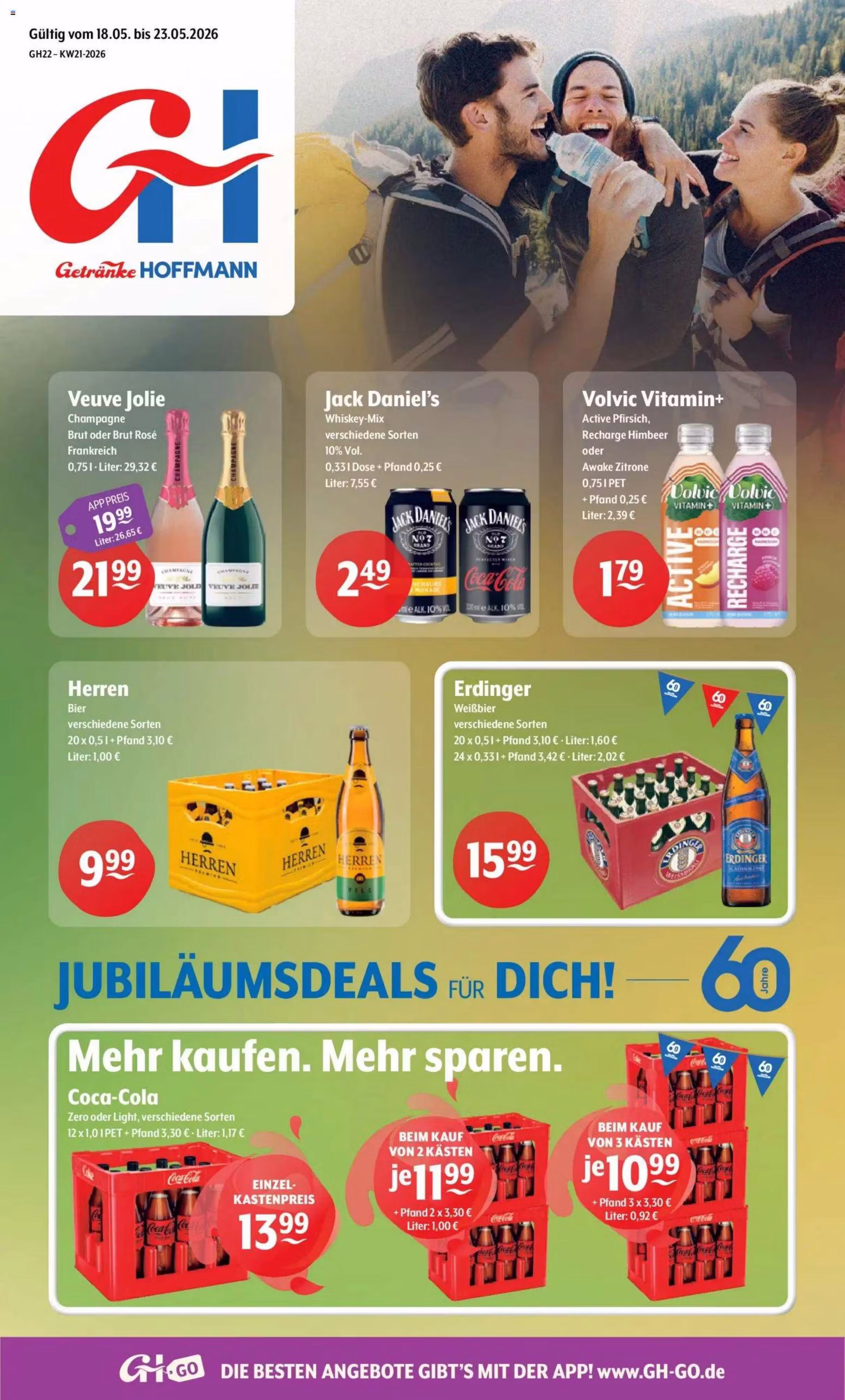Leidinio perziura: Netto Getrankemarkt Discount akcijų leidinys Nr. 1 (Galioja nuo 2026-05-18 iki 2026-05-23)