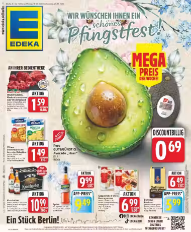 Leidinio virselis: Edeka Zurheide akcijų leidinys Nr. 5 (Galioja nuo 2026-05-18 iki 2026-05-23)
