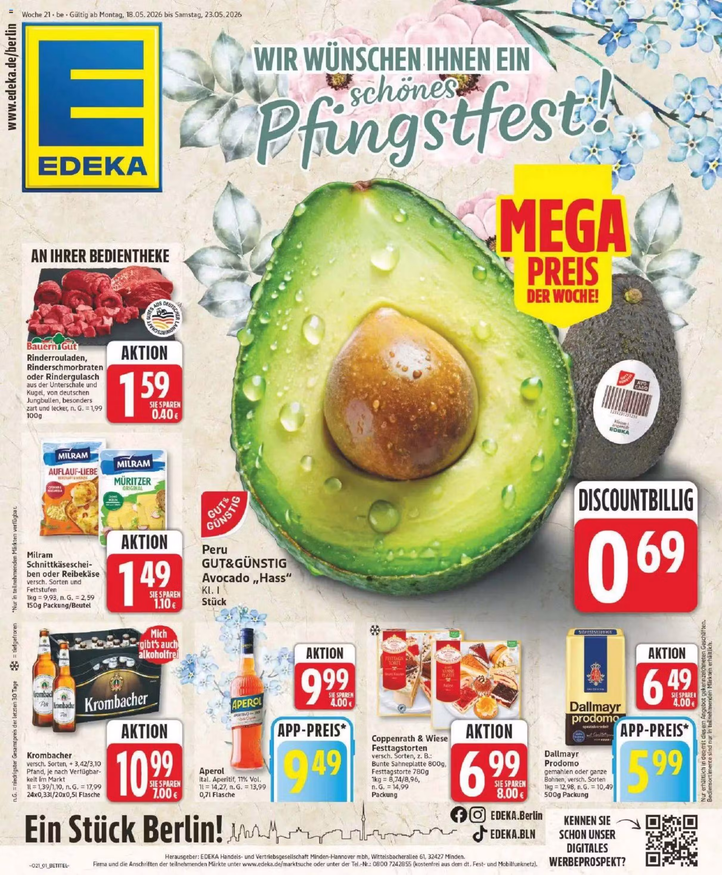 Leidinio perziura: Edeka Zurheide akcijų leidinys Nr. 5 (Galioja nuo 2026-05-18 iki 2026-05-23)