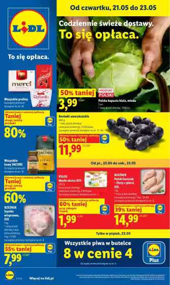 Leidinio virselis: Lidl akcijų leidinys (Galioja nuo 2026-05-21 iki 2026-05-23)