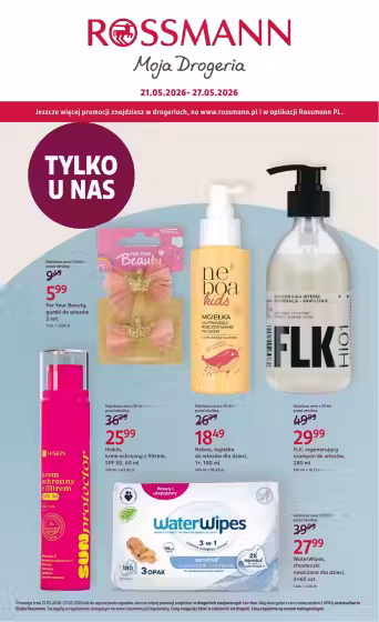 Prospekt-Titelbild: Rossmann Angebotsprospekt (Gültig von 2026-05-21 bis 2026-05-27)