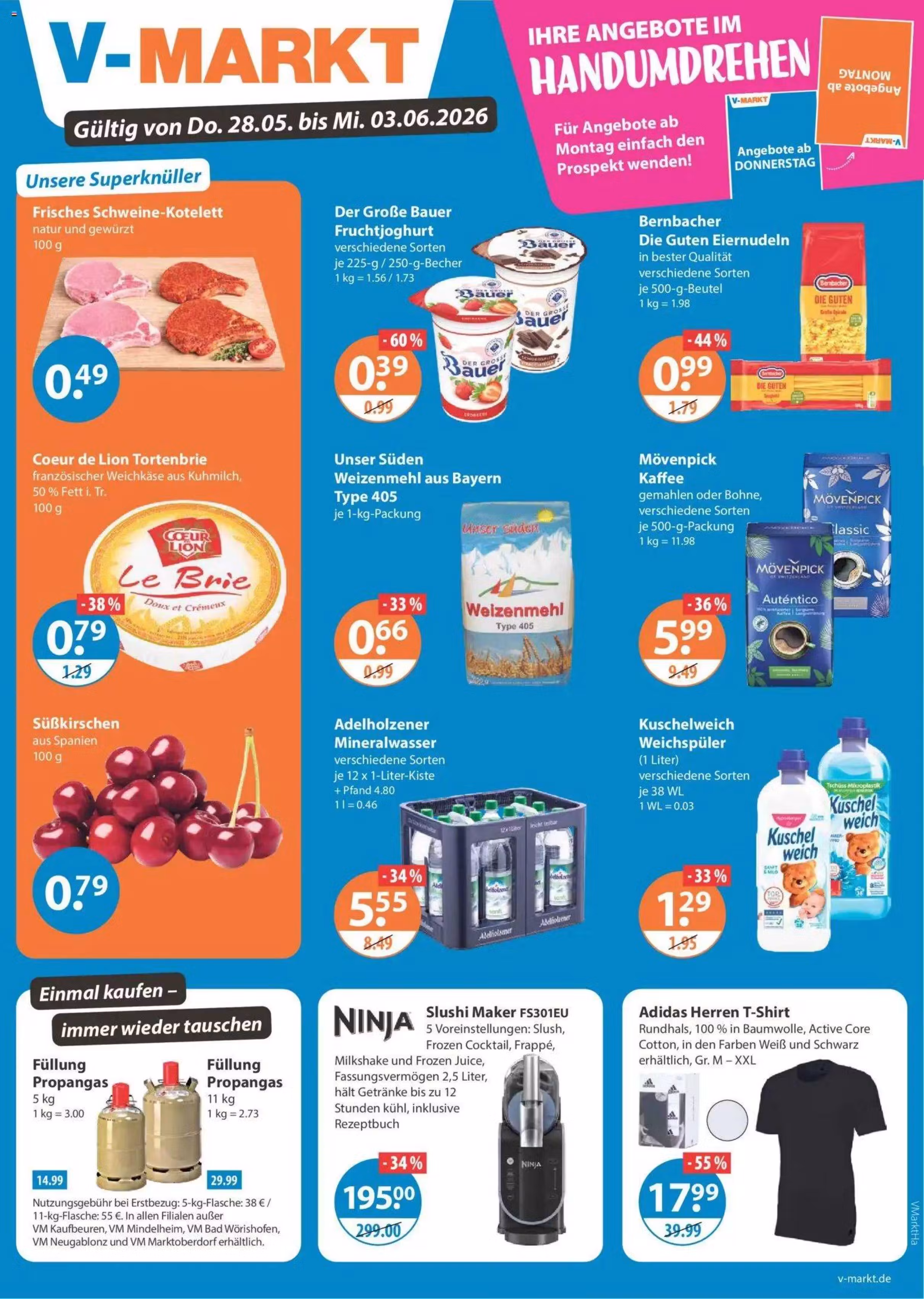 Prospekt-Vorschau: Mix Markt Fleisch Angebotsprospekt Nr. 1 (Gültig von 2026-05-28 bis 2026-06-03)