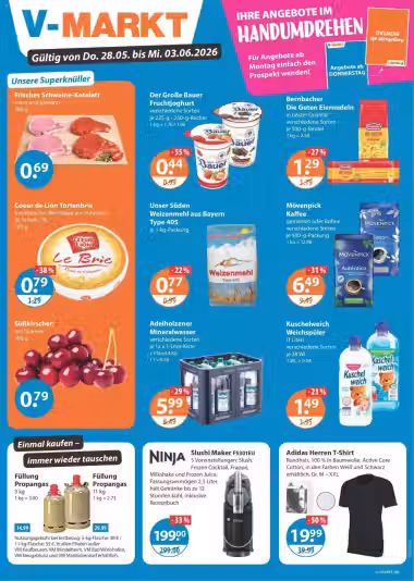 Prospekt-Titelbild: Mix Markt Fleisch Angebotsprospekt Nr. 3 (Gültig von 2026-05-28 bis 2026-06-03)
