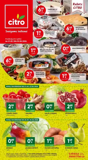 Bukleta vaks: Citro akciju buklets (Derīgs no 2026-05-21 līdz 2026-06-03)