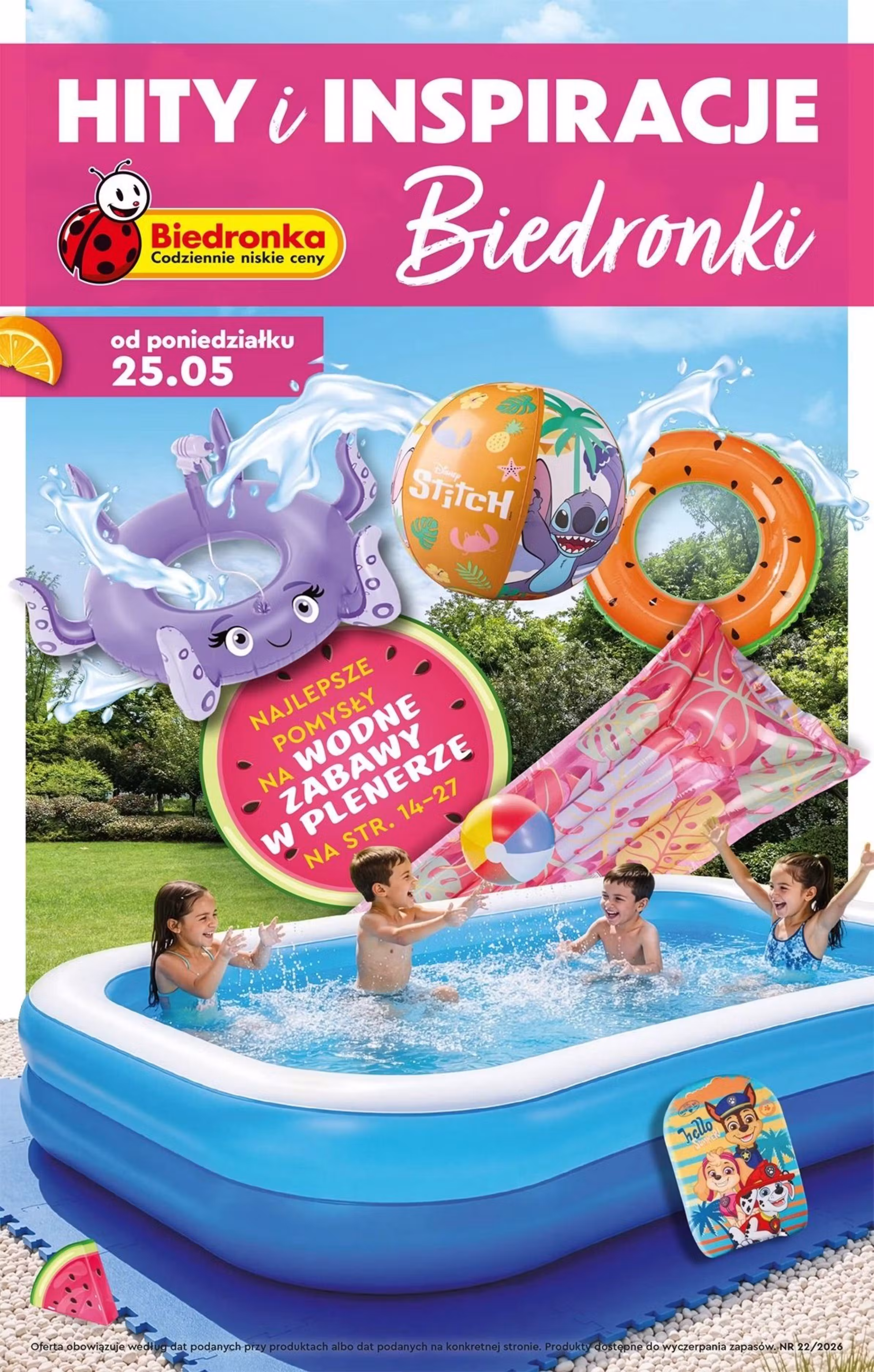 Brochure preview: Biedronka promotions leaflet (Valid from 2026-05-25 to 2026-06-10)