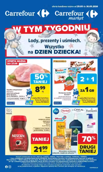 Prospekt-Titelbild: Carrefour Angebotsprospekt Nr. 1 (Gültig von 2026-05-25 bis 2026-05-30)