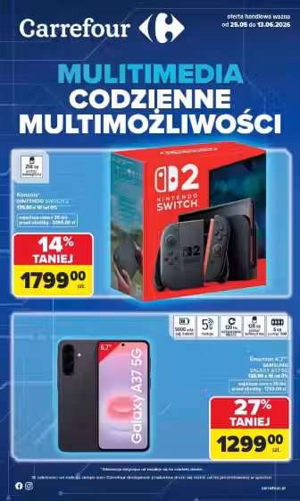 Prospekt-Titelbild: Carrefour Angebotsprospekt (Gültig von 2026-05-25 bis 2026-06-13)