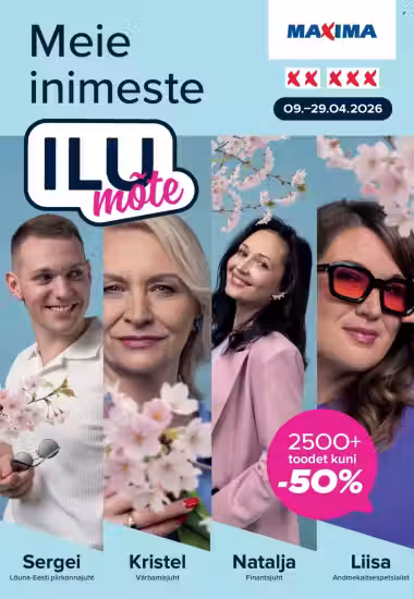 Bukleta vaks: Maxima akciju buklets (Derīgs no 2026-04-07 līdz 2026-04-29)