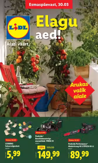 Leidinio virselis: Lidl maisto prekių akcijų leidinys (Galioja nuo 2026-04-06 iki 2027-03-30)