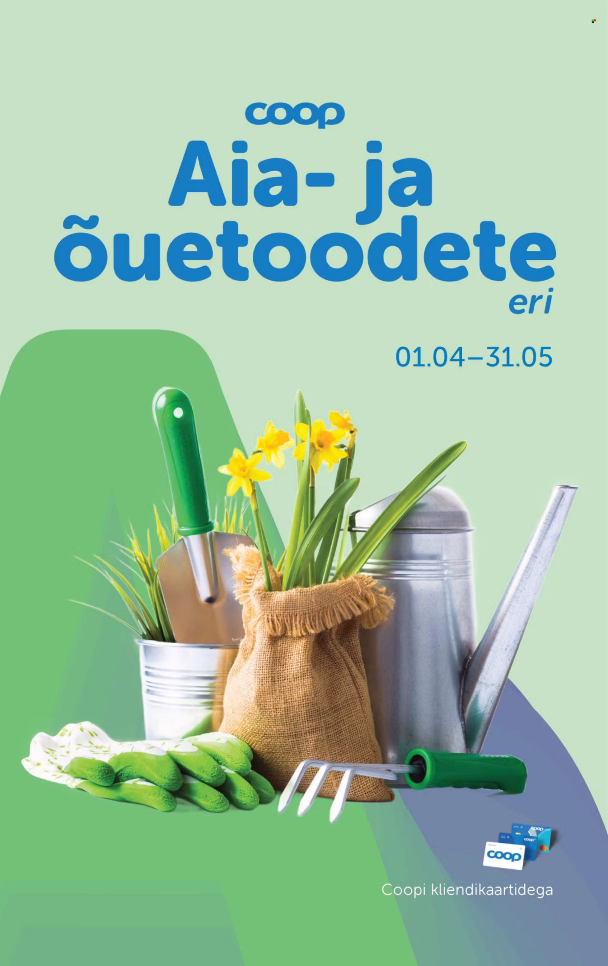 Leidinio perziura: Coop akcijų leidinys Nr. 1 (Galioja nuo 2026-04-01 iki 2026-05-31)