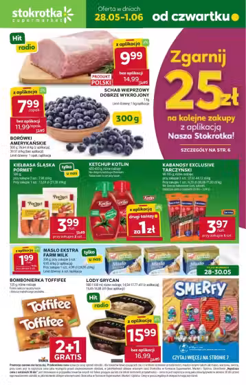 Prospekt-Titelbild: Stokrotka Angebotsprospekt Nr. 1 (Gültig von 2026-05-28 bis 2026-06-01)