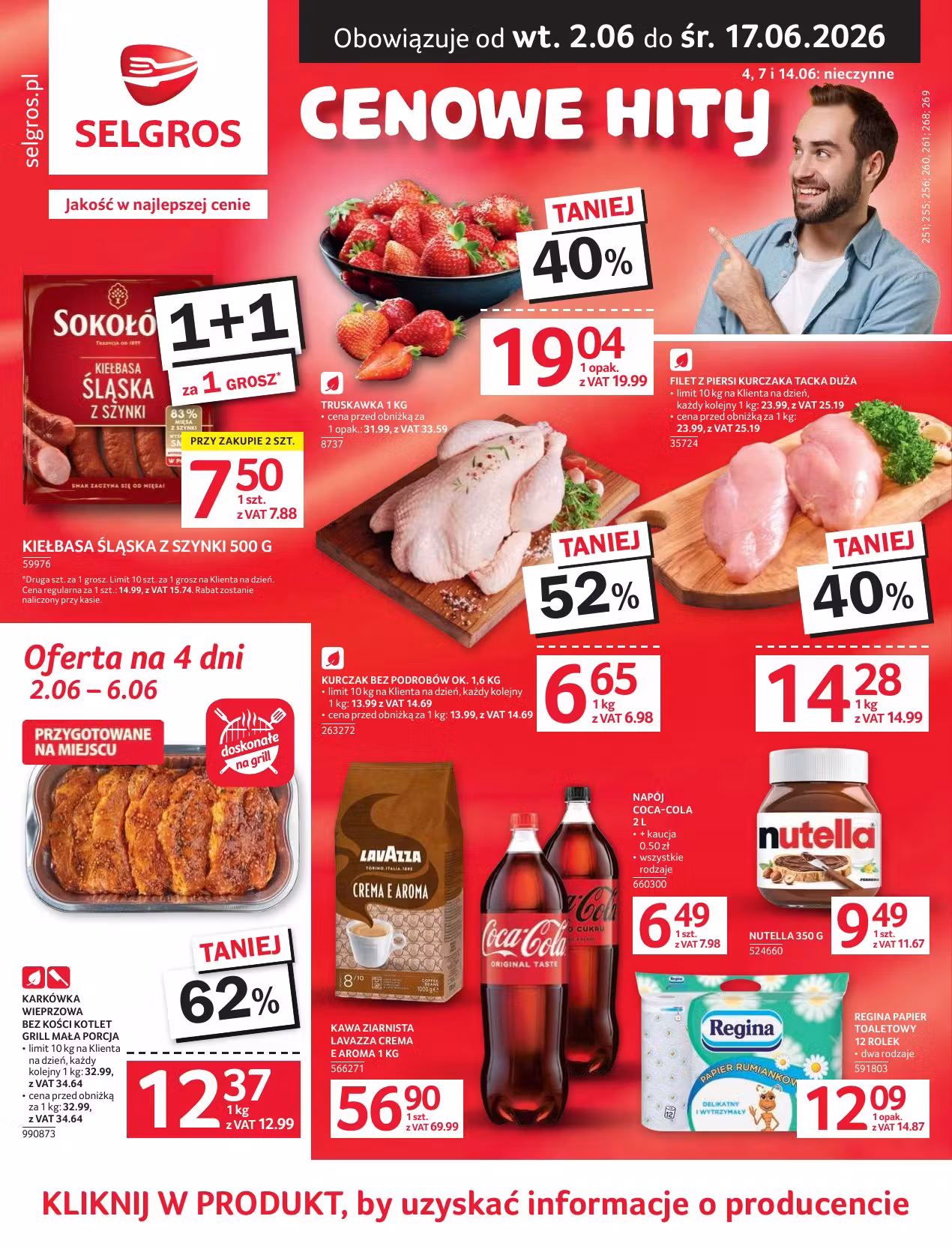 Brochure preview: Selgros promotions leaflet Nr. 1 (Valid from 2026-06-02 to 2026-06-17)