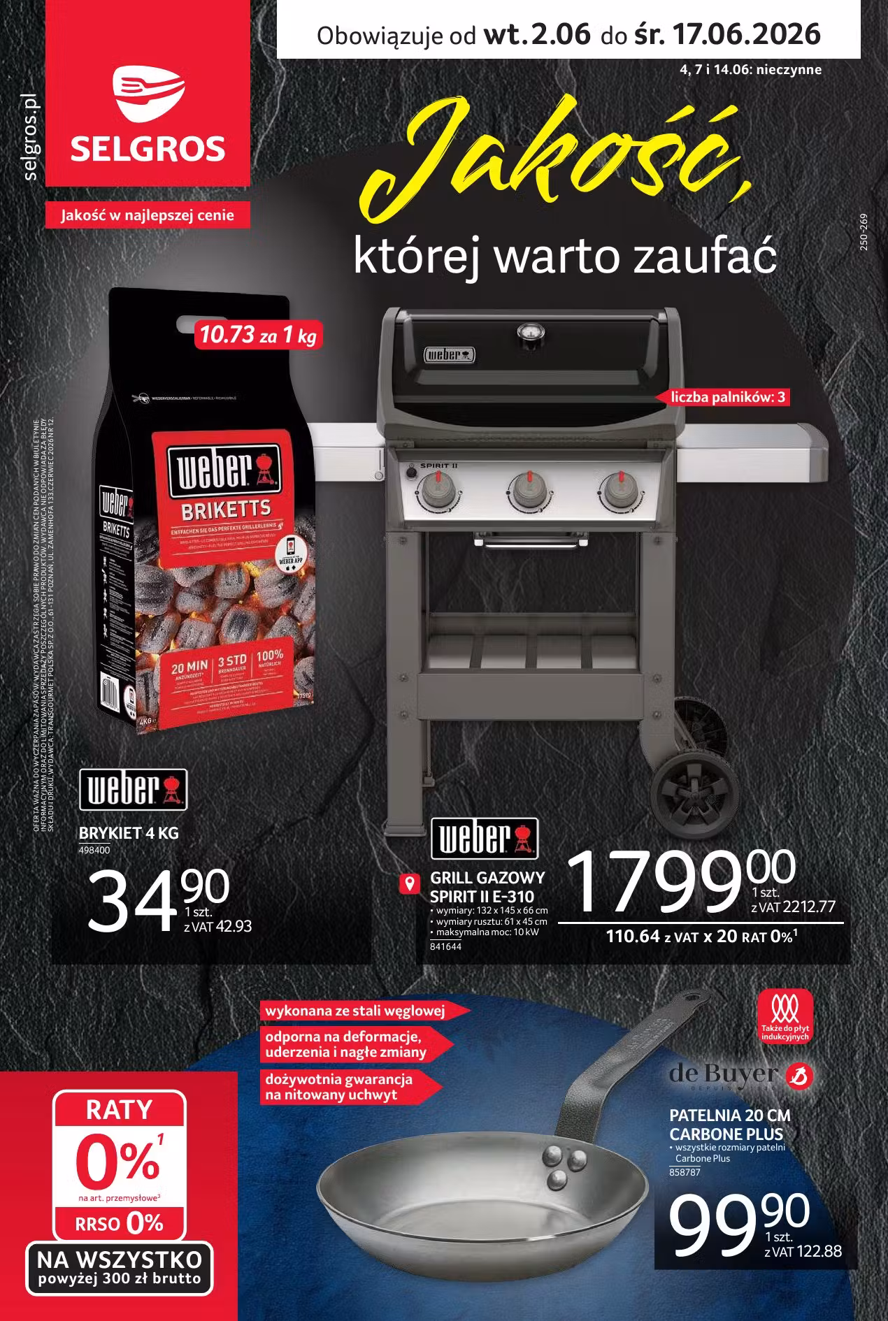 Brochure preview: Selgros promotions leaflet Nr. 3 (Valid from 2026-06-02 to 2026-06-17)