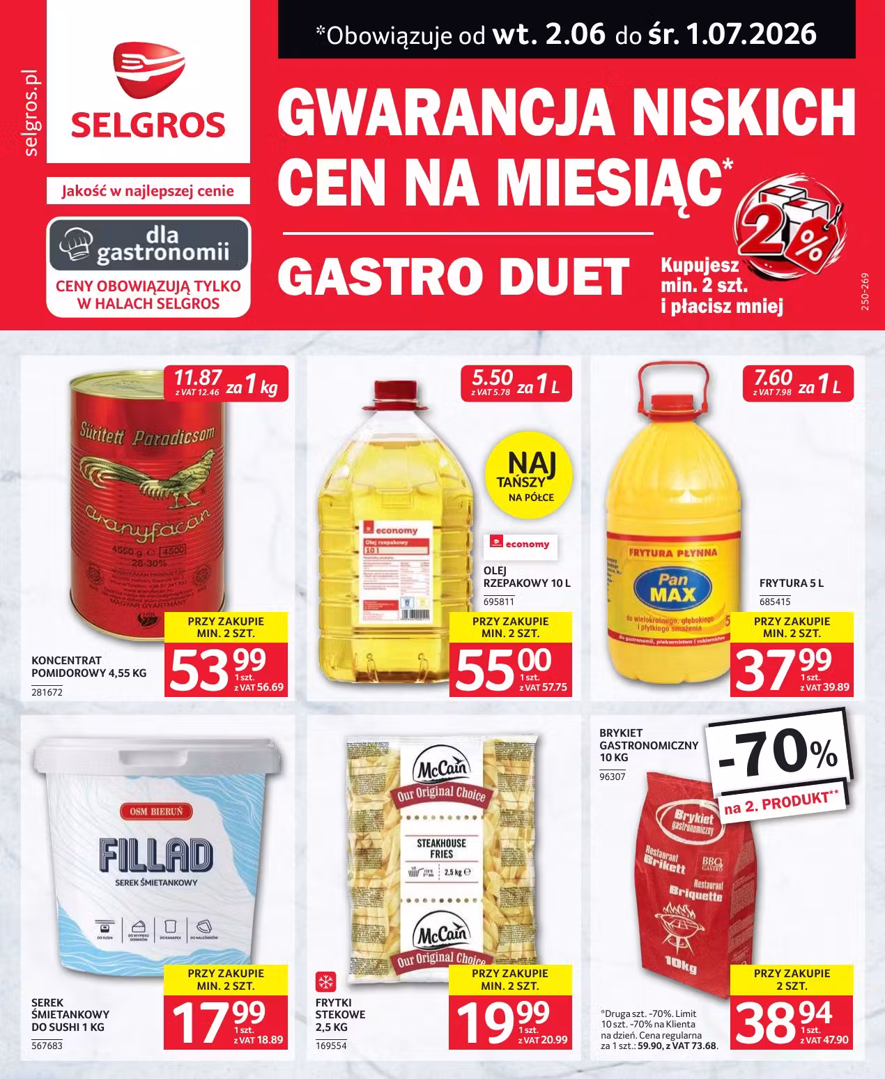 Brochure preview: Selgros promotions leaflet (Valid from 2026-06-02 to 2026-07-01)