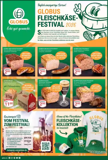 Brochure cover: Globus Baumarkt promotions leaflet Nr. 1 (Valid from 2026-06-08 to 2026-06-13)