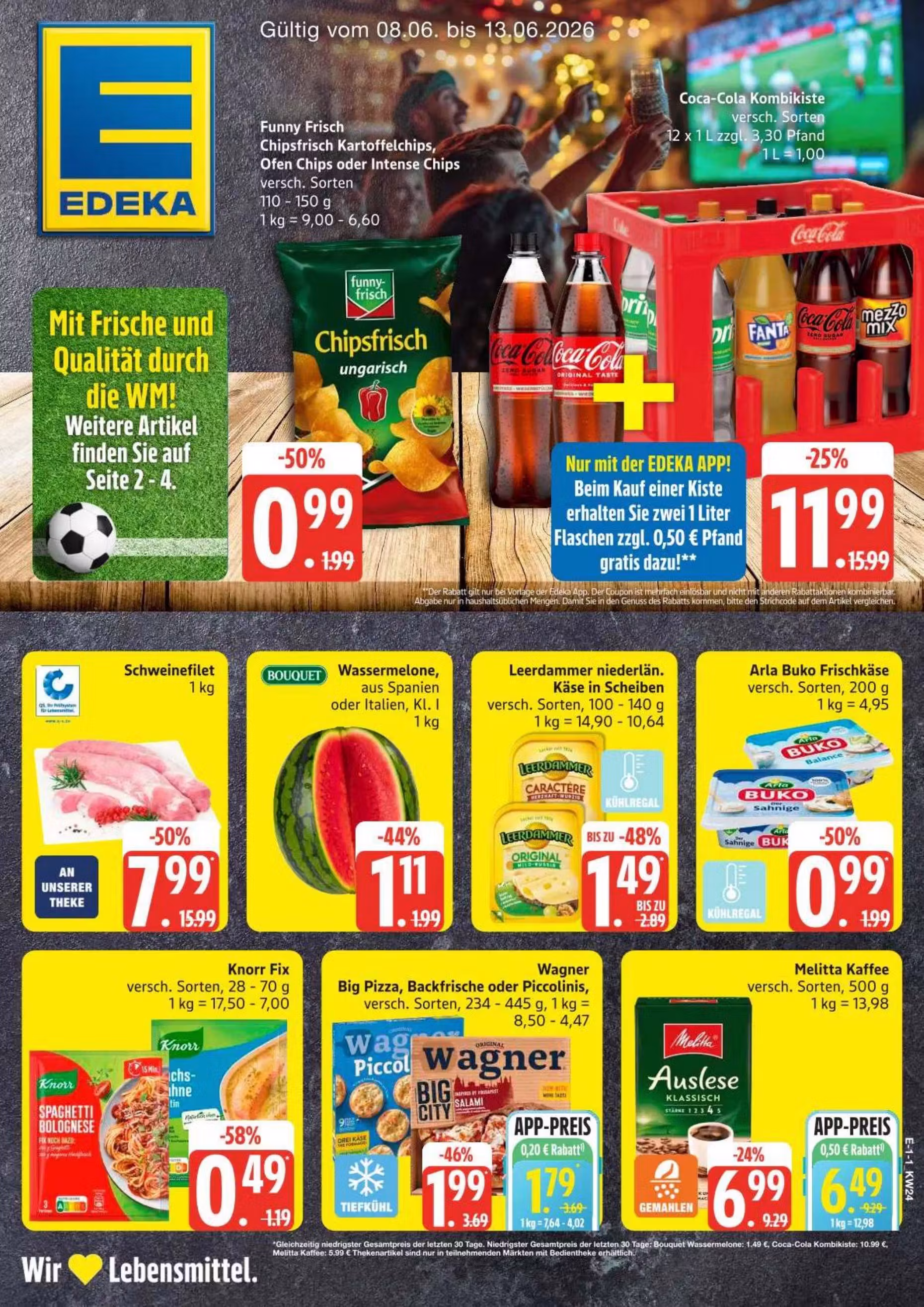 Brochure preview: Edeka Zurheide promotions leaflet Nr. 2 (Valid from 2026-06-08 to 2026-06-13)