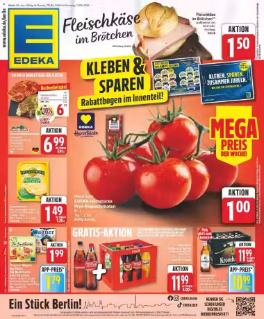 Brochure cover: Edeka Zurheide promotions leaflet Nr. 4 (Valid from 2026-06-08 to 2026-06-13)