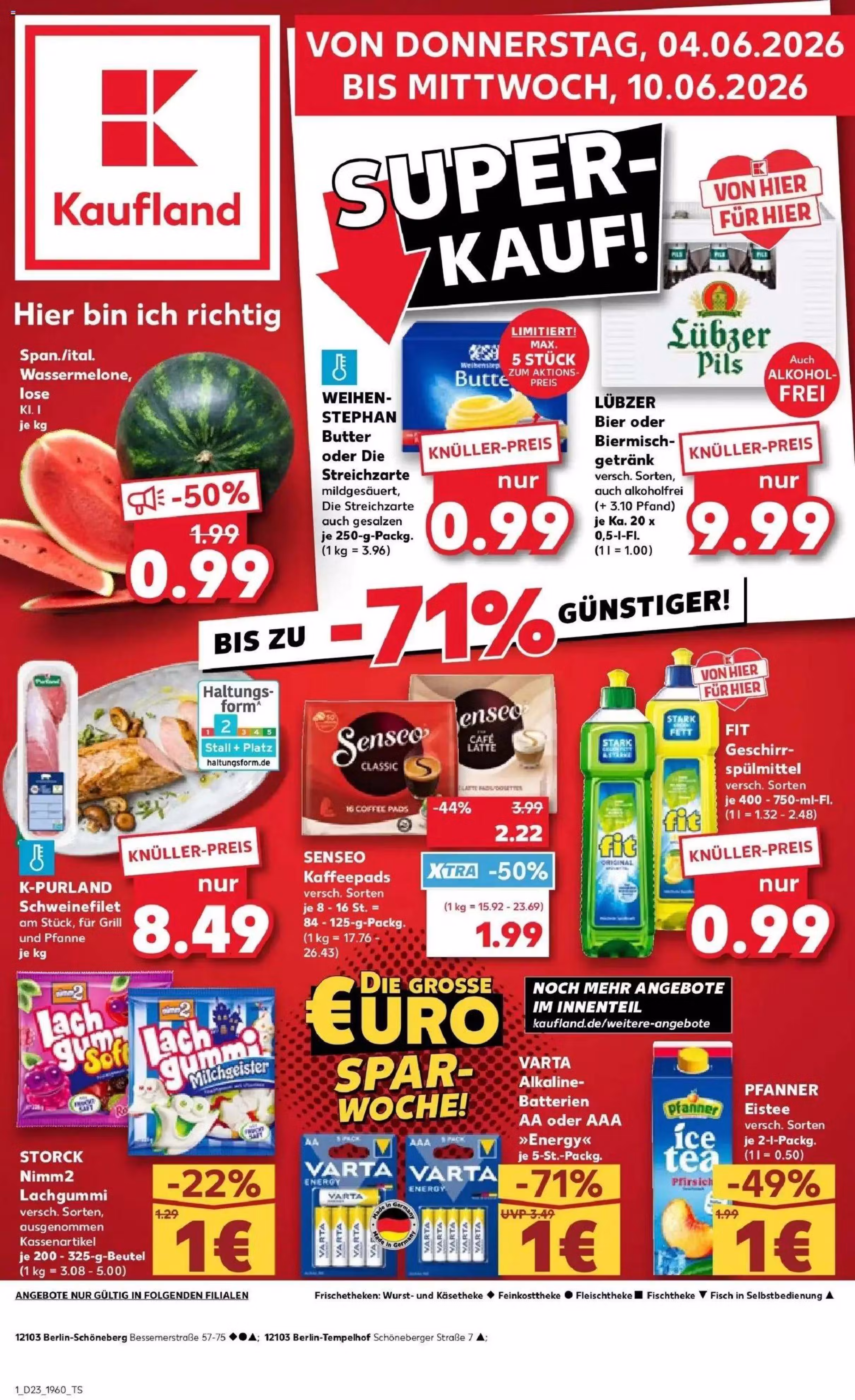 Brochure preview: Kaufland promotions leaflet (Valid from 2026-06-11 to 2027-06-10)