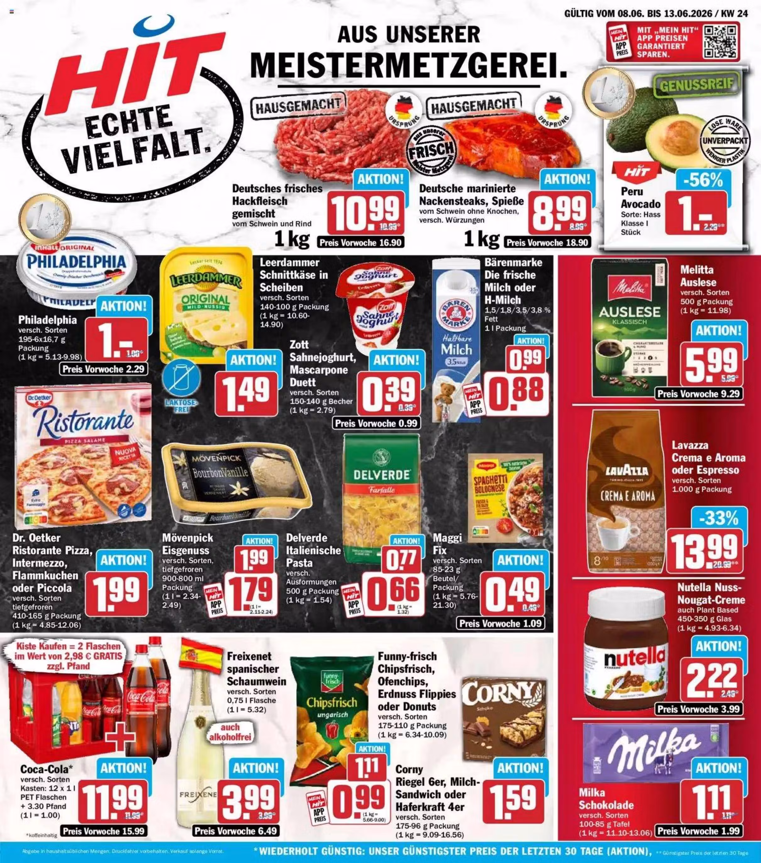 Brochure preview: Hit promotions leaflet (Valid from 2026-06-08 to 2026-06-13)