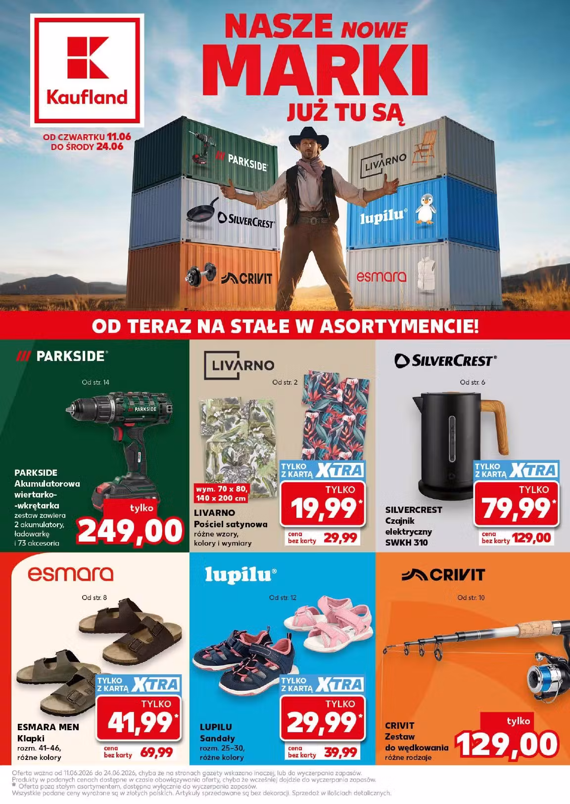 Brochure preview: Kaufland promotions leaflet (Valid from 2026-06-11 to 2026-06-24)