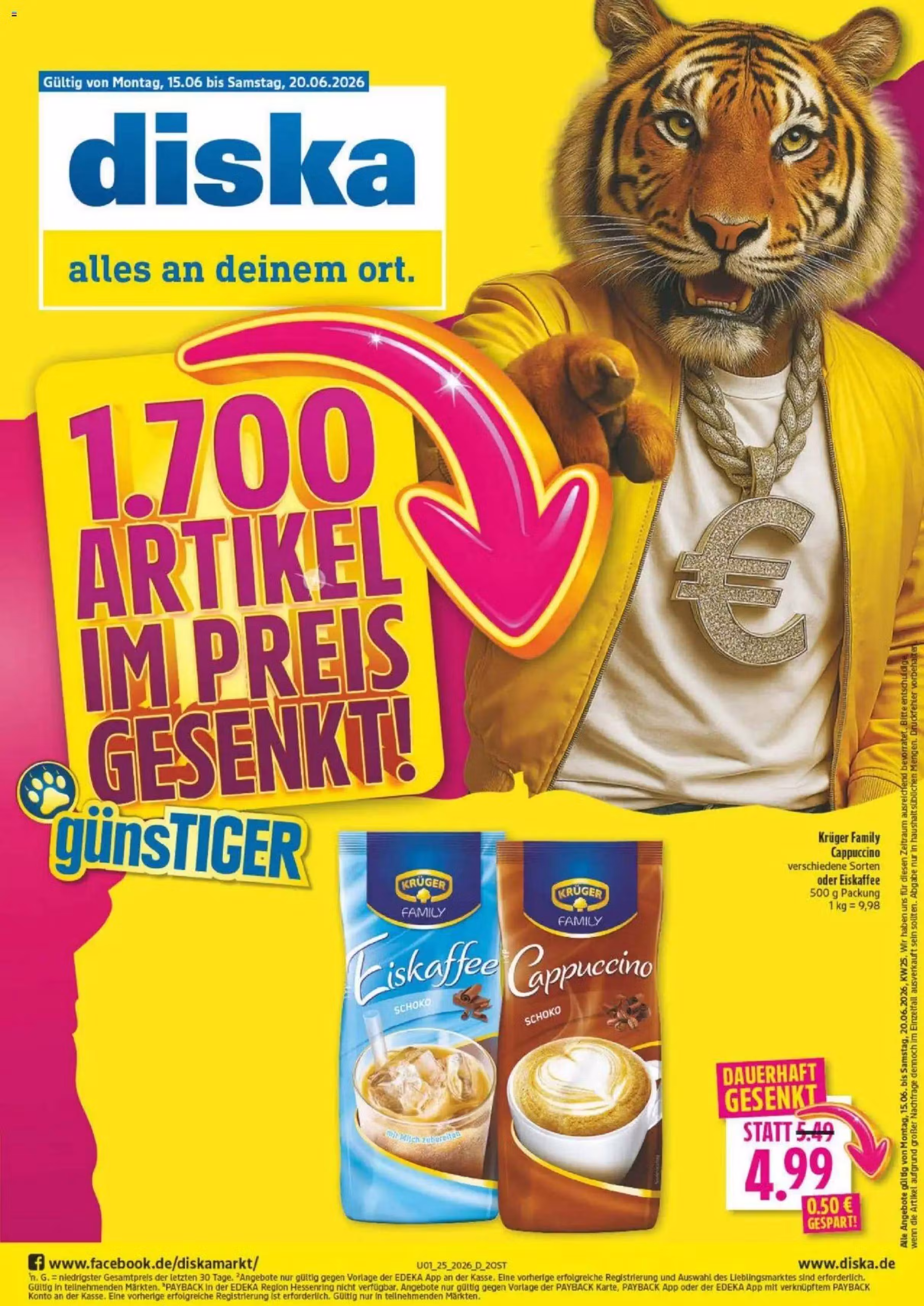 Brochure preview: Diska promotions leaflet Nr. 2 (Valid from 2026-06-15 to 2026-06-20)