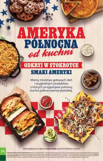 Brochure cover: Stokrotka promotions leaflet (Valid from 2026-06-11 to 2026-07-01)