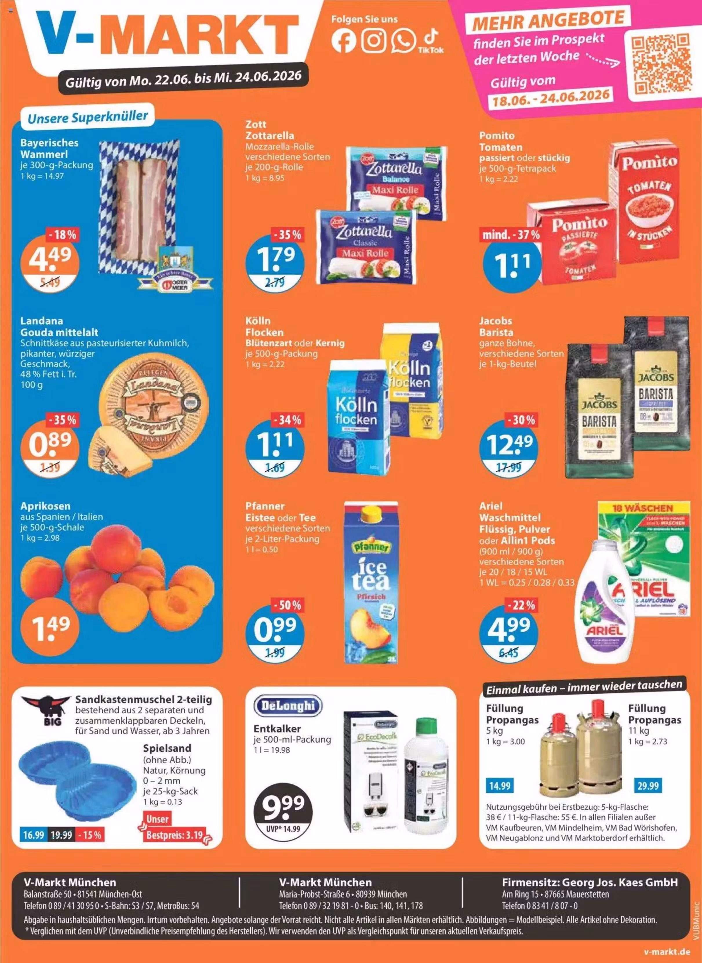 Brochure preview: Mix Markt Fleisch promotions leaflet Nr. 2 (Valid from 2026-06-22 to 2026-06-24)