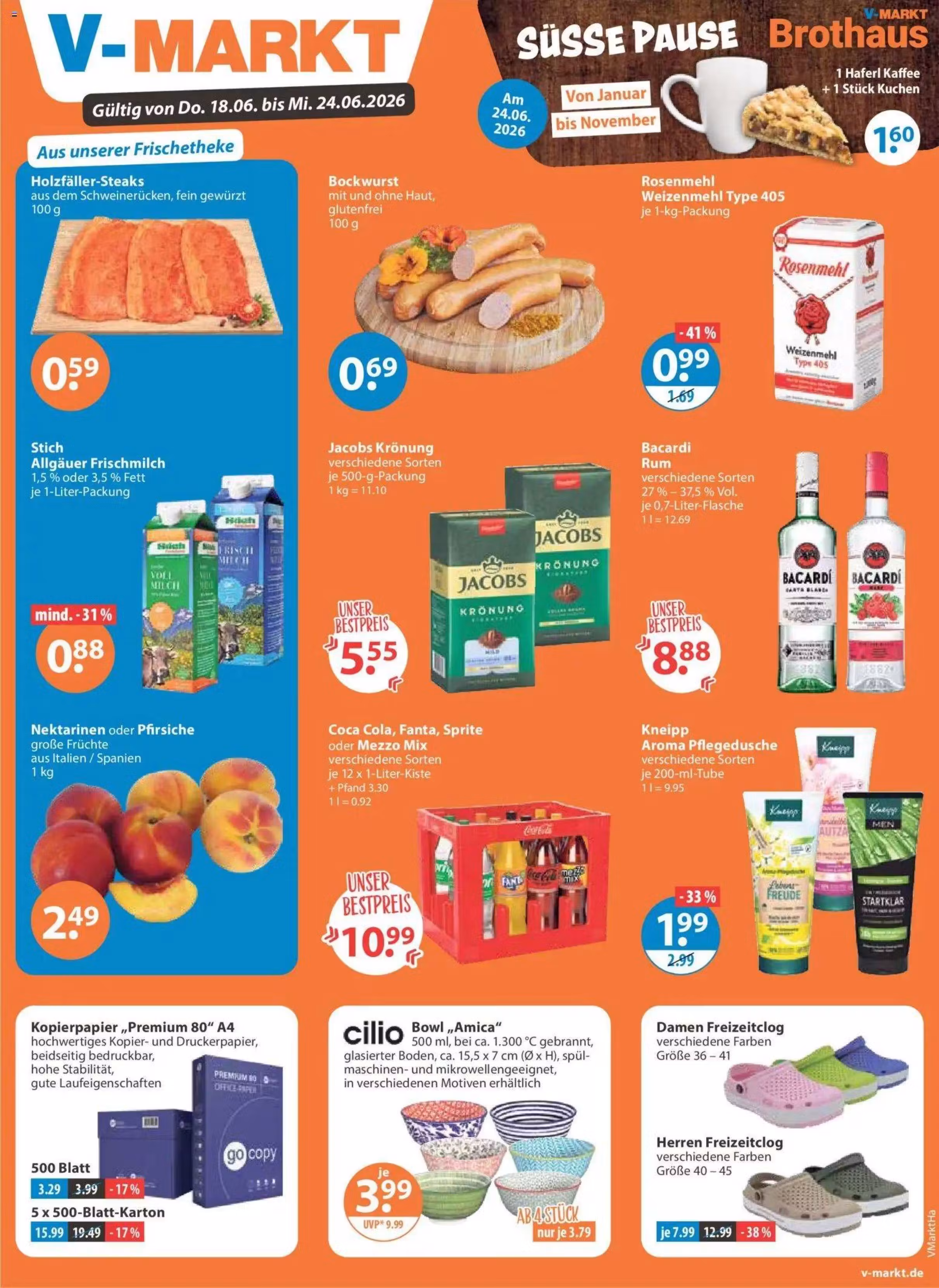 Brochure preview: Mix Markt Fleisch promotions leaflet Nr. 3 (Valid from 2026-06-18 to 2026-06-24)