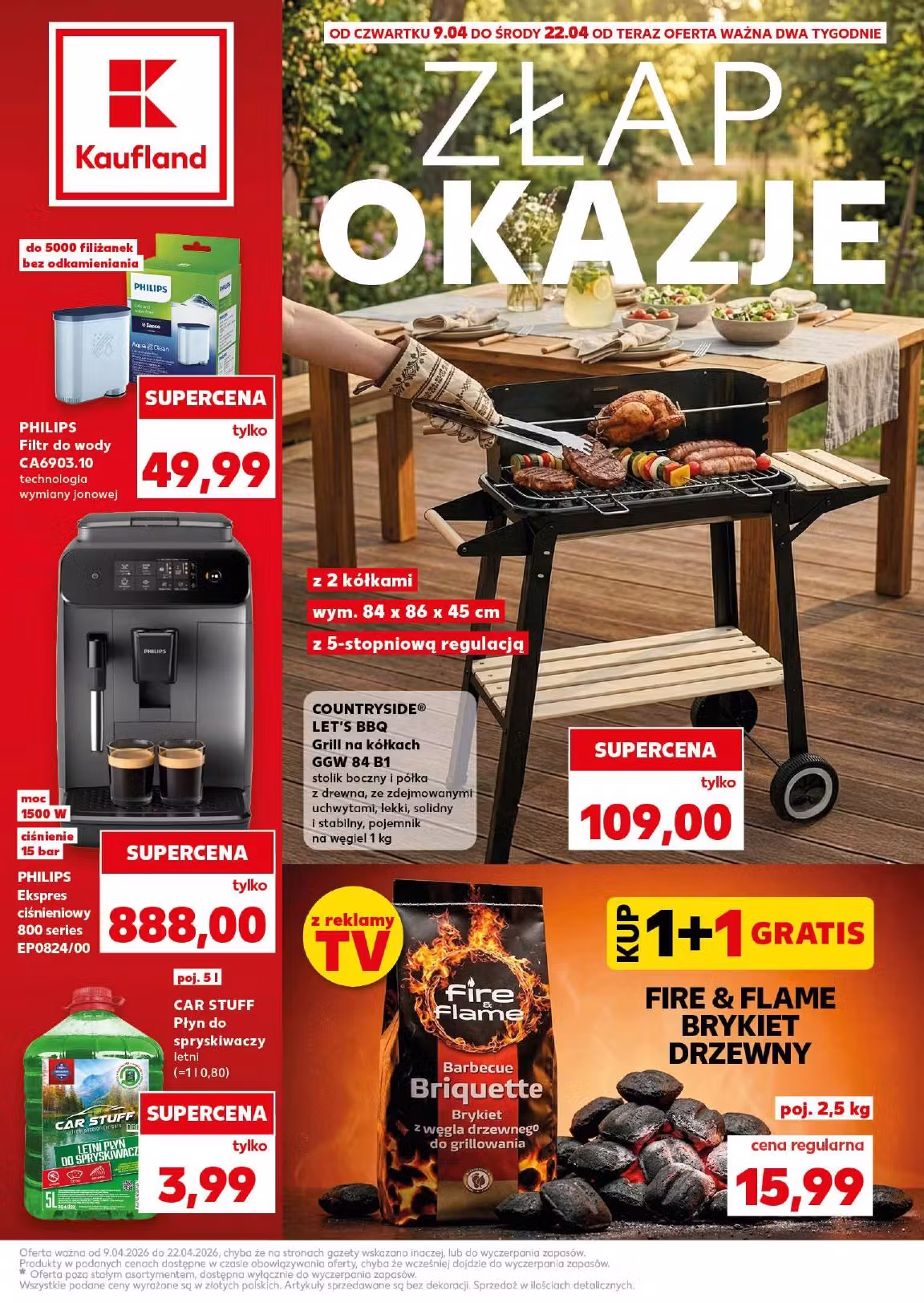 Brochure preview: Kaufland promotions leaflet (Valid from 2026-04-09 to 2026-04-22)