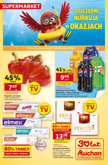 Bukleta prieksskatijums: Auchan akciju buklets Nr. 2 (Derīgs no 2026-06-18 līdz 2026-06-24)