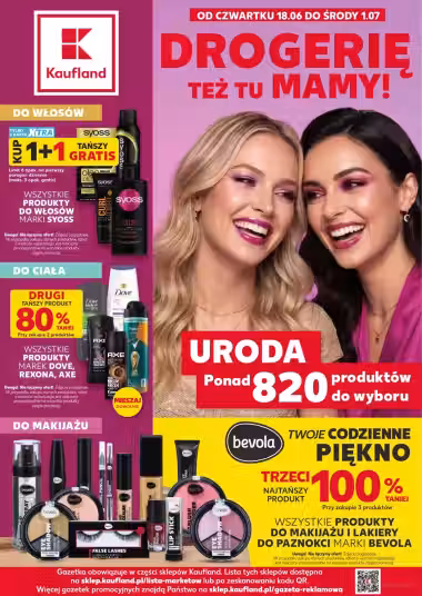 Kataloogi kaas: Kaufland sooduspakkumiste voldik Nr. 1 (Kehtib alates 2026-06-18 kuni 2026-07-01)