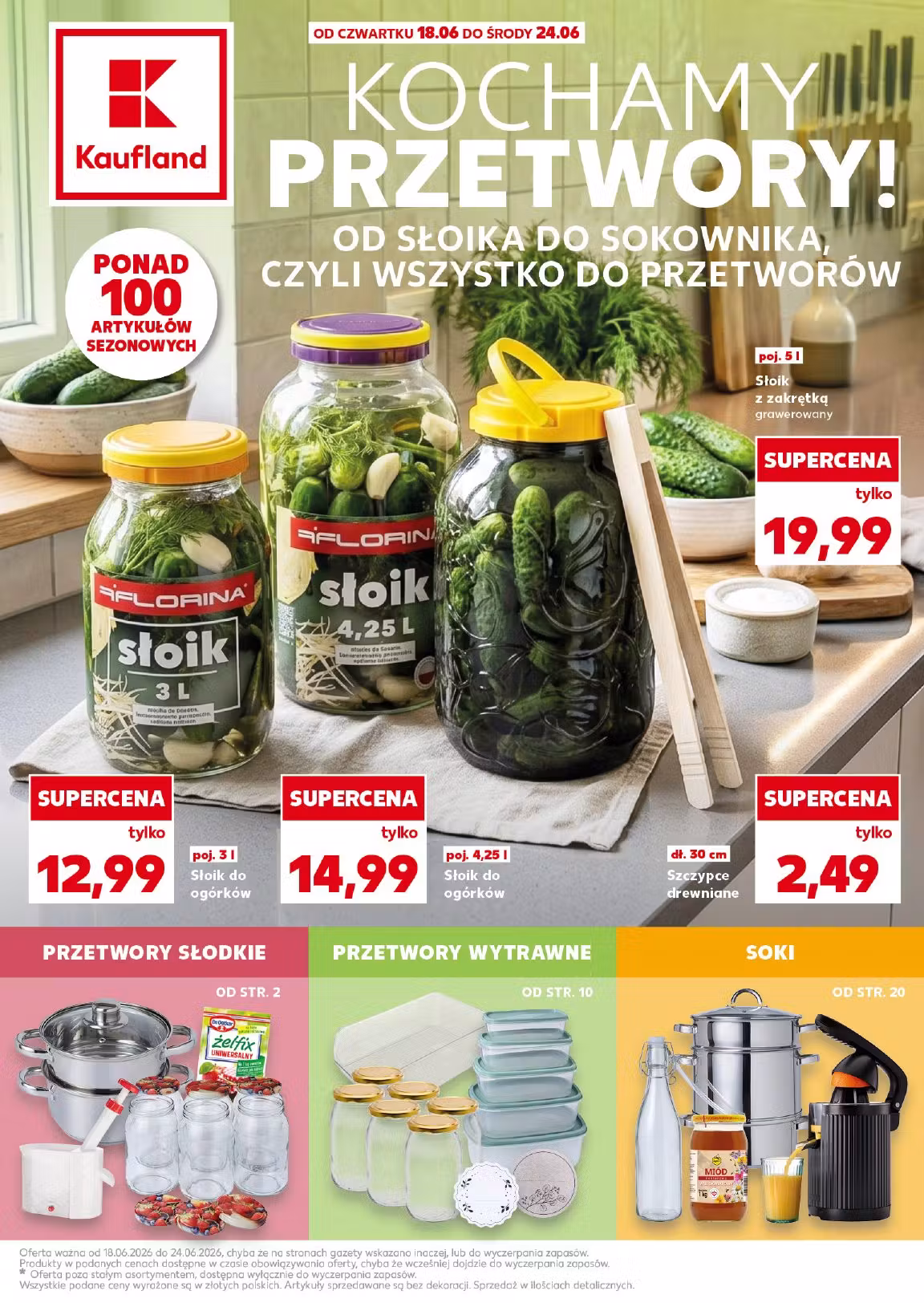 Kataloogi eelvaade: Kaufland sooduspakkumiste voldik Nr. 2 (Kehtib alates 2026-06-18 kuni 2026-06-24)