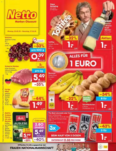 Kataloogi kaas: Netto sooduspakkumiste voldik Nr. 2 (Kehtib alates 2026-06-22 kuni 2026-06-27)