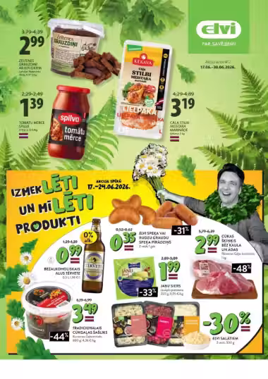 Okladka gazetki: Elvi Latvia gazetka promocyjna (Ważne od 2026-06-17 do 2026-06-30)