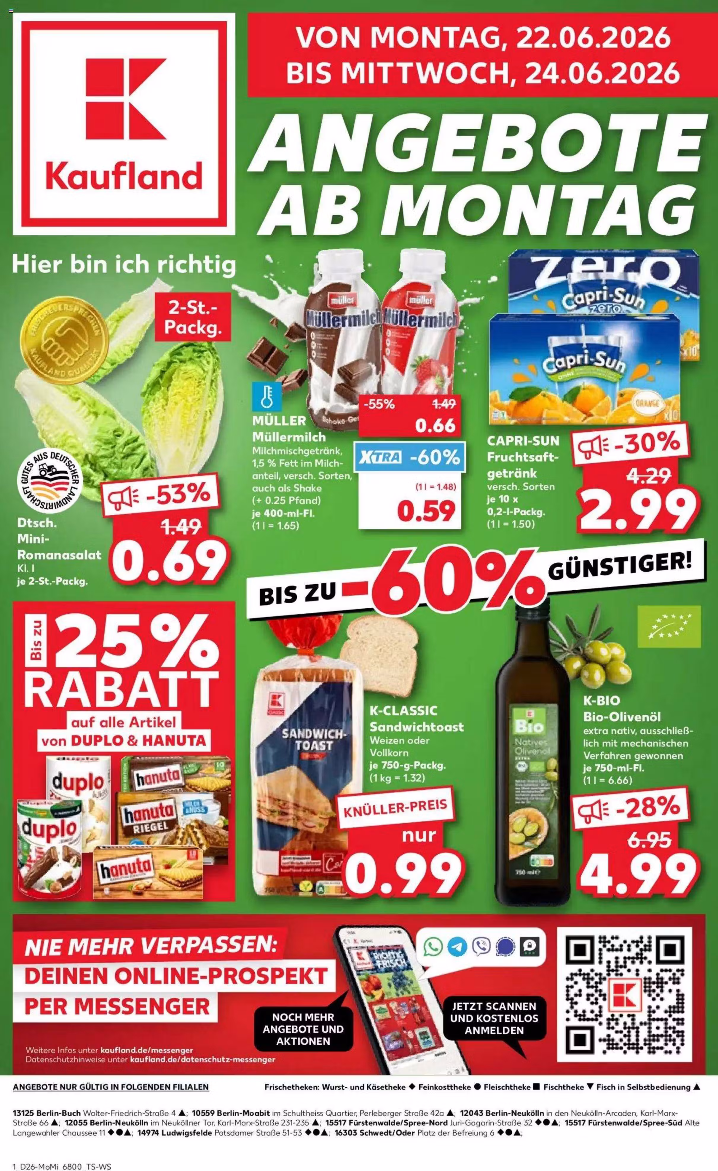 Podglad gazetki: Kaufland gazetka promocyjna Nr. 1 (Ważne od 2026-06-22 do 2026-06-24)
