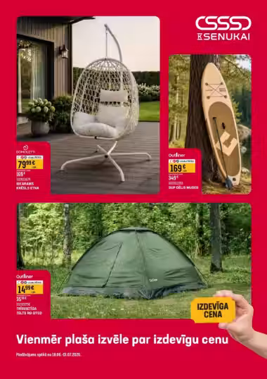 Portada del folleto: K Senukai folleto de ofertas n.º 2026 (Válido del 2026-06-18 al 2026-07-01)