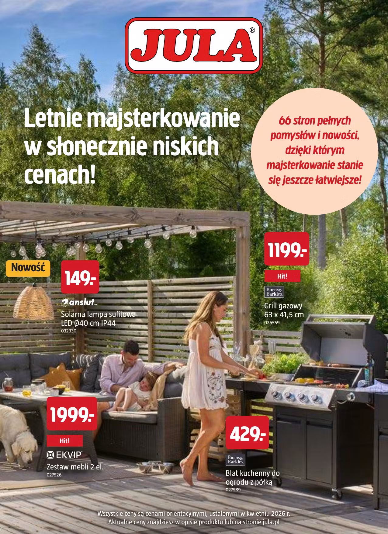 Leidinio perziura: Jula akcijų leidinys (Galioja nuo 2026-04-09 iki 2026-08-31)