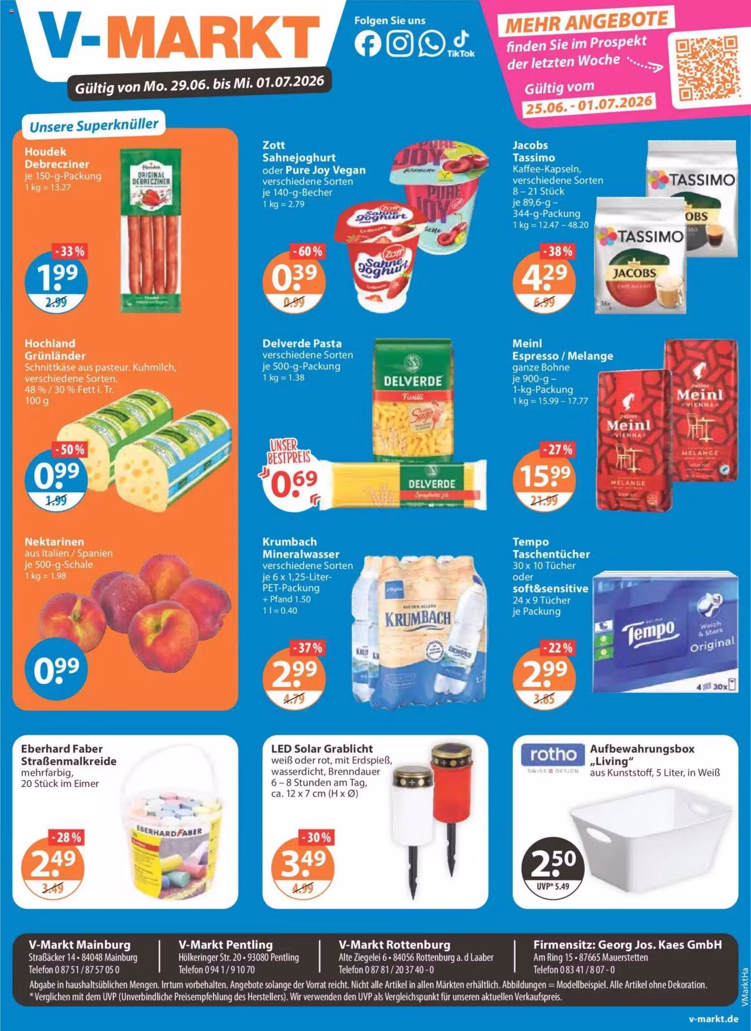 Vista previa del folleto: Mix Markt Fleisch folleto de ofertas (Válido del 2026-06-29 al 2026-07-01)