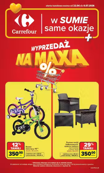 Kataloogi kaas: Carrefour sooduspakkumiste voldik Nr. 3 (Kehtib alates 2026-06-22 kuni 2026-07-04)
